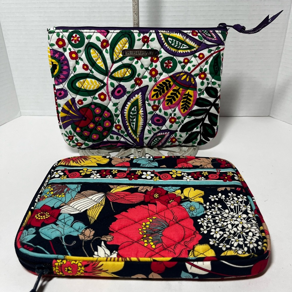 Vera Bradley Quilted Cotton Accessory Bags